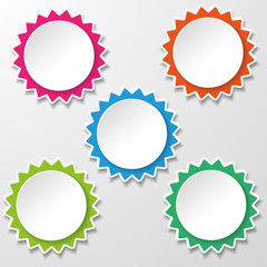 Canvas Print - Starsticker Paperlabels