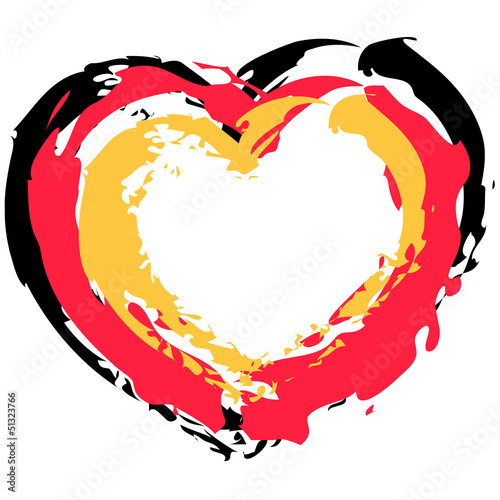 Locker Handgezeichnetes Herz In Schwarz Rot Gold Vektor Kaufen Sie Diese Vektorgrafik Und Finden Sie Ahnliche Vektorgrafiken Auf Adobe Stock Adobe Stock