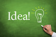 © Coloures-Pic - Blackboard with Idea