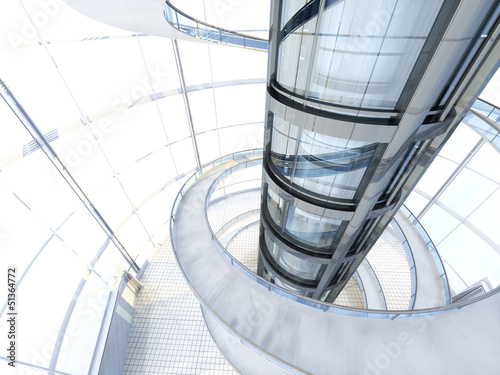 Tapeta ścienna na wymiar Futuristische Architektur