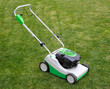 Lawnmower on the grass