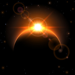 space eclipse