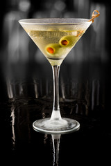 Canvas Print - dirty martini