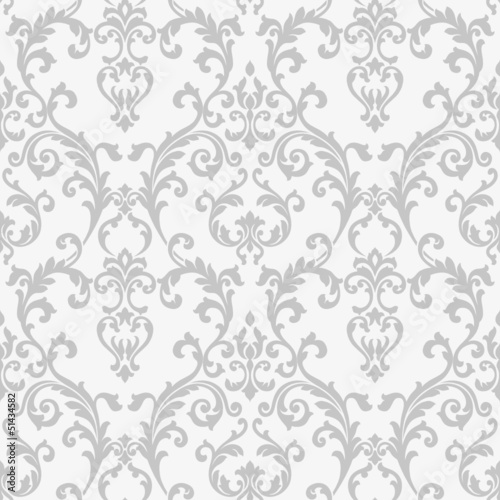 Nowoczesny obraz na płótnie floral repeating pattern background