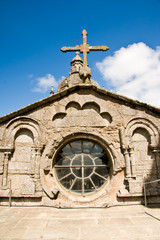 Canvas Print - cathedral in Santiago de Compostela, Spain