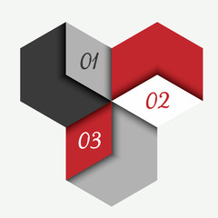 Poster - vector web template - webpage, website layout - EPS 10