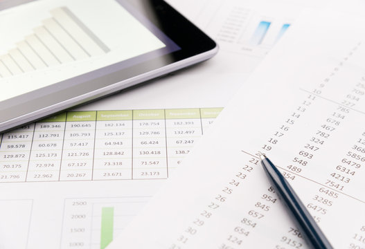 Analyzing report with tablet-pc