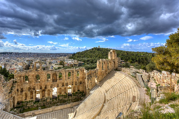 Fototapete - Odeon of Herodes Atticus ,Athens,Greece