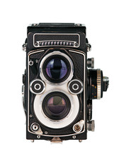 Twin Lens Reflex Photo Camera