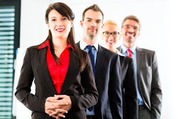 Wall Mural - Business - group of businesspeople in office