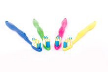 Colored Toothbrushes