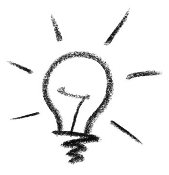 light bulb sketch