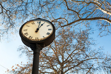 Old style clock