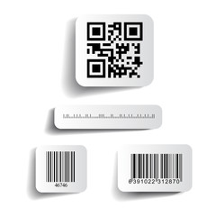 Wall Mural - Barcode label vector