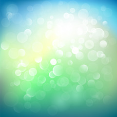 Wall Mural - Abstract defocused lights background