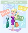 © ulabagi - Shopping girl
