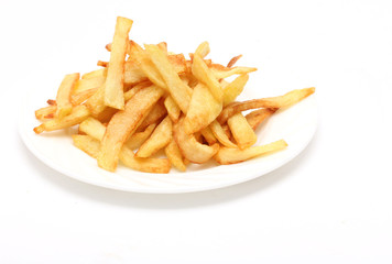 Poster - fried potato slices, potato chips