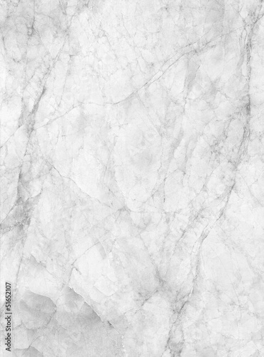 Naklejka - mata magnetyczna na lodówkę White soft marble texture