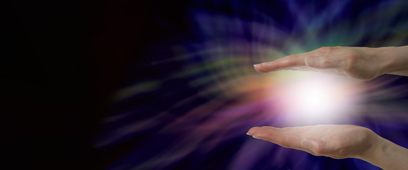 Canvas Print - energy healer's website header