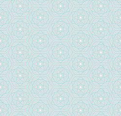 Aufkleber - Seamless geometric pattern