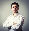 © slasnyi - businessman with folded arms