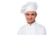 © stockyimages - Young smiling confident male chef