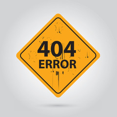 Canvas Print - 404 Error