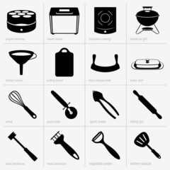 Wall Mural - Set of Kitchenware (part3)