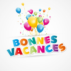 Poster - bonnes vacances