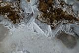 Fototapeta Na ścianę - ice in the frozen ground