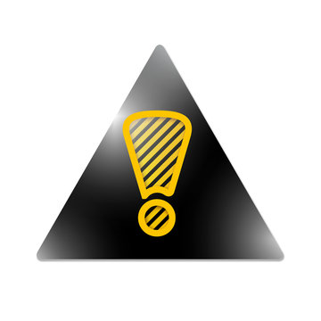 triangle with exclamation mark