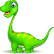 cute Cartoon dinosaur vector