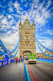 Fototapeta Londyn - Tower Bridge, London, UK