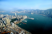 View And Skyline In Hong Kong