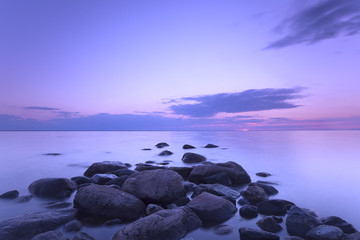 Wall Mural - Beautiful baltic ocean scene