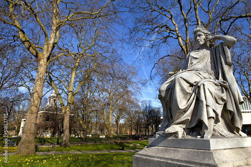 Fotografie, Tablou Sarah Siddons Statue on Paddington Green