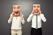 © ArtFamily - man and woman changed frames