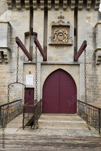 Pont Levis Du Chateau Stock Photo Adobe Stock