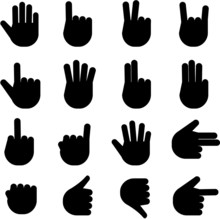 Various Hand Gestures