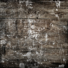 Wall Mural - old wood background with scratches