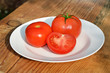 tomatos plate