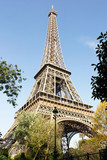 Fototapeta Boho - Eiffel tower in Paris