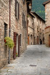 Fototapete - Gubbio, Umbria