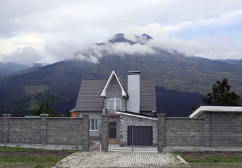 beautiful two-storey stone house