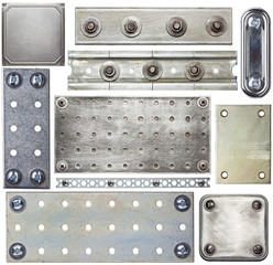 Sticker - Metal plates