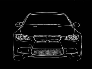 Wall Mural - Car Vector