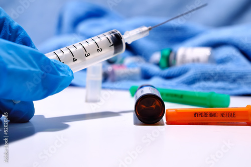 Fotografie, Obraz piqure,seringue,aiguille,ponction,urgence