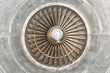 Airplane gas turbine engine detail