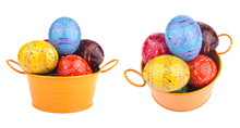Easter Eggs In The Bucket