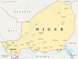 Niger Map ( Niger Landkarte )